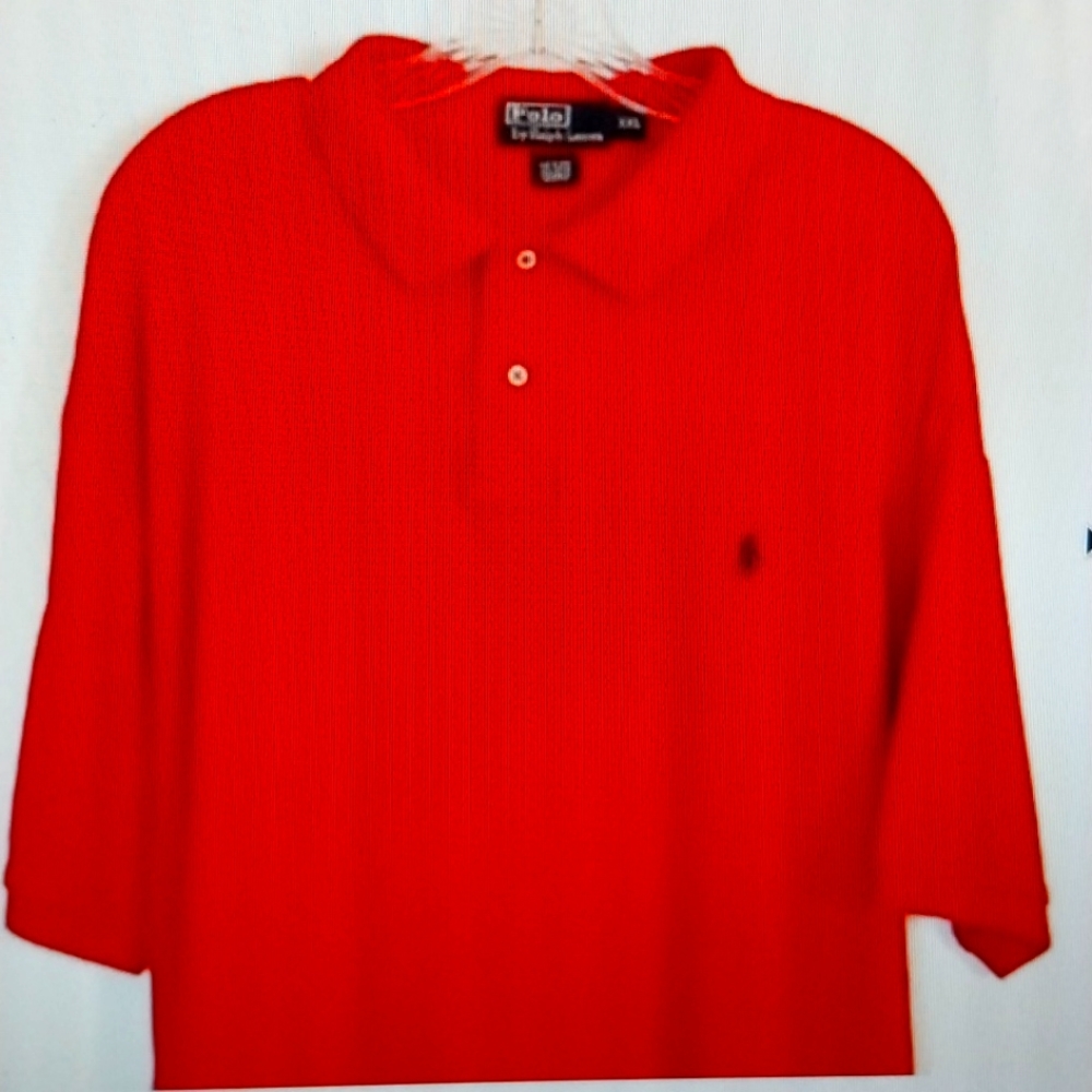 Polo Ralph Lauren Classic Red Smooth Cotton  Size 2 XXL